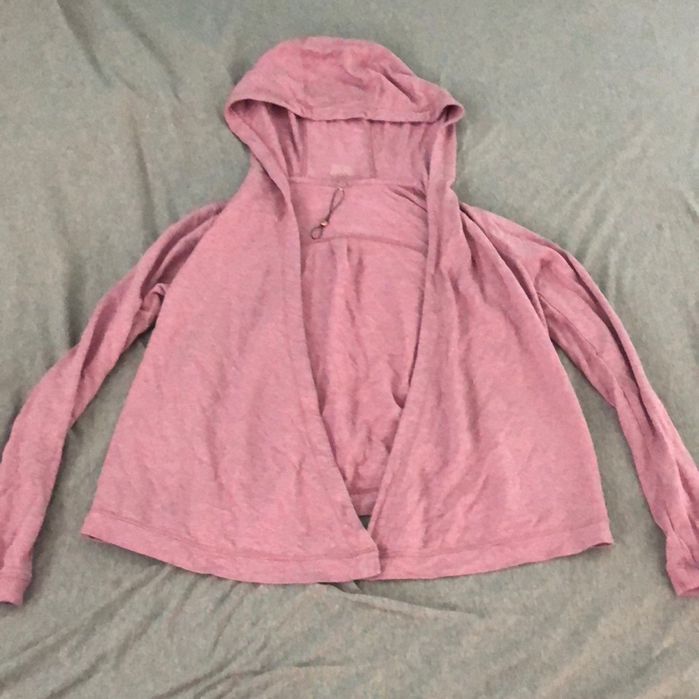 Sweater open front